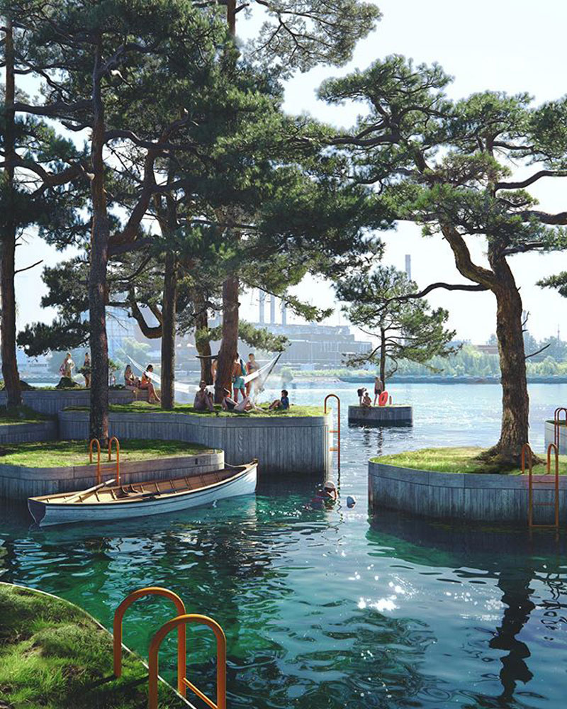 哥本哈根浮島公園 Copenhagen Islands