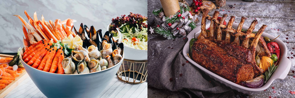 【聖誕優惠】悦品酒店、汀蘭居、旭逸酒店 半自助午餐$158起，外賣75折起